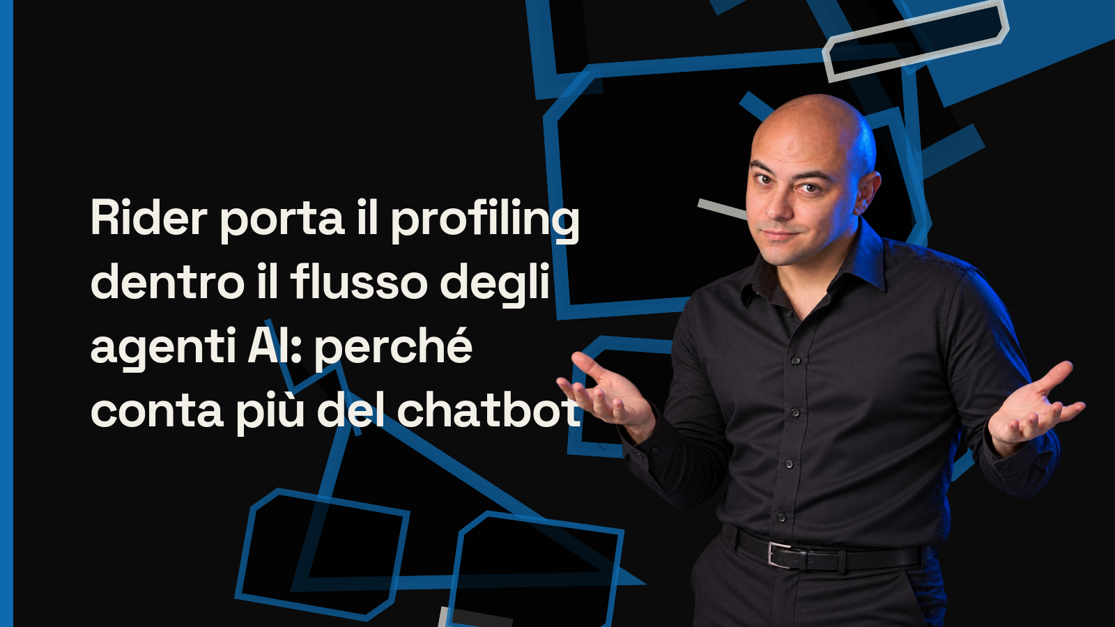 Rider porta il profiling dentro il flusso degli agenti AI: perché conta più del chatbot