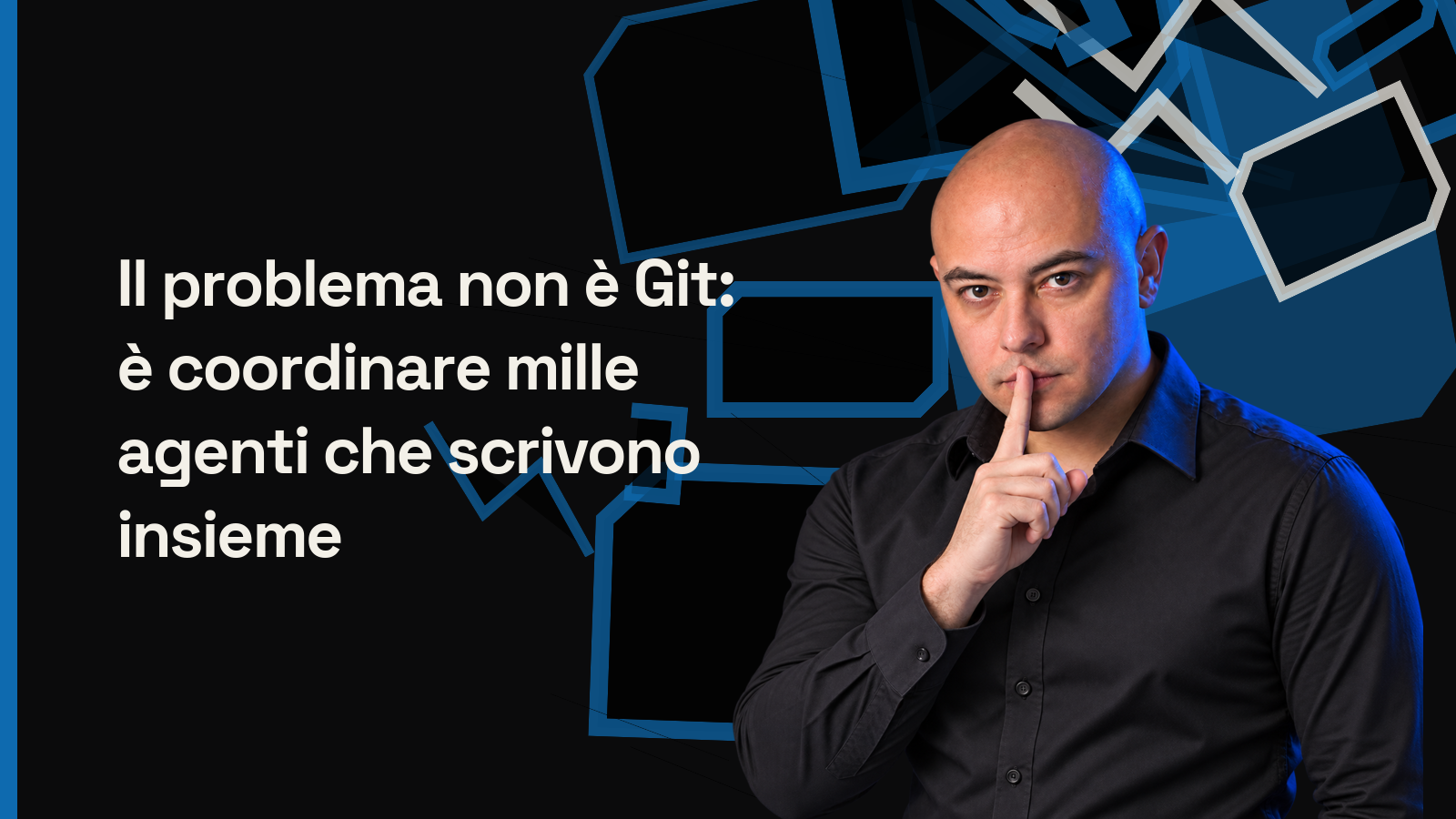Il problema non è Git: è coordinare mille agenti che scrivono insieme