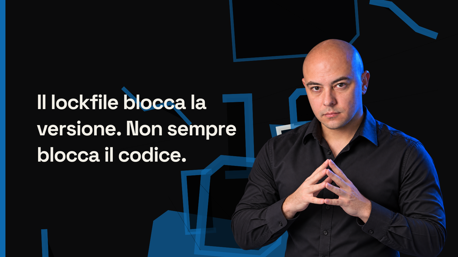 Il lockfile blocca la versione. Non sempre blocca il codice.